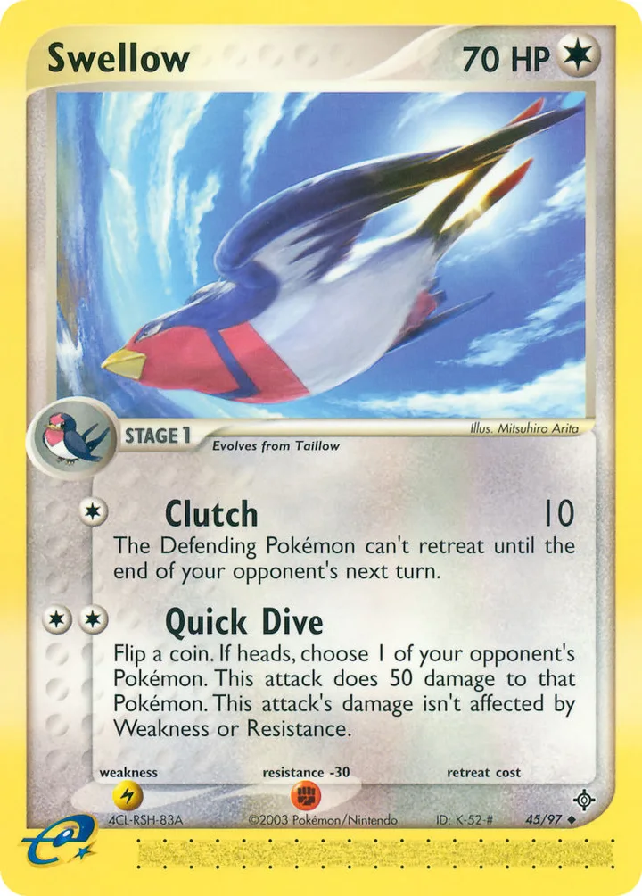 Swellow, Dragon 45/97