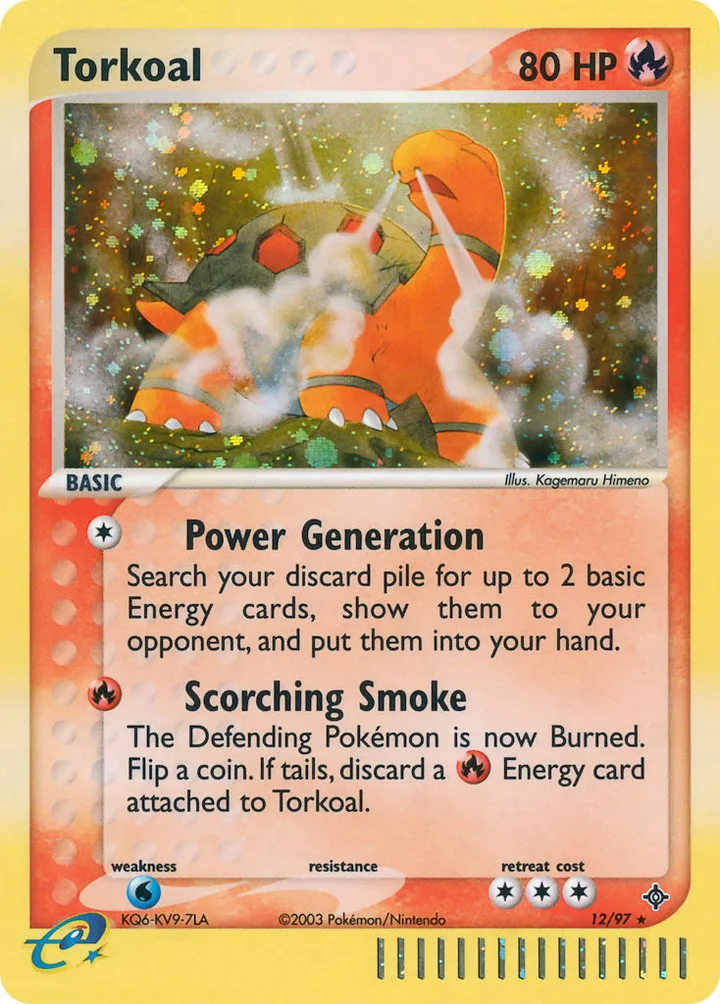 Torkoal, Dragon 12/97