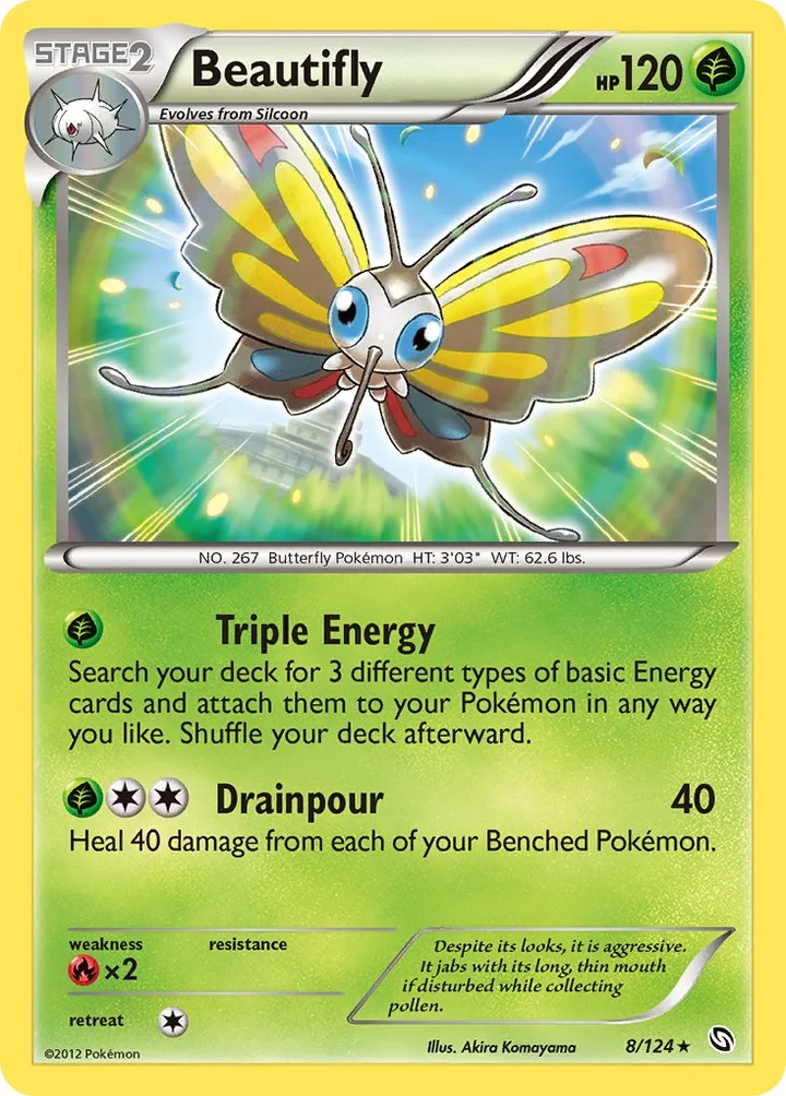Beautifly, Dragons Exalted 8/124