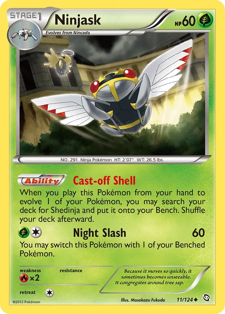Ninjask, Dragons Exalted 11/124