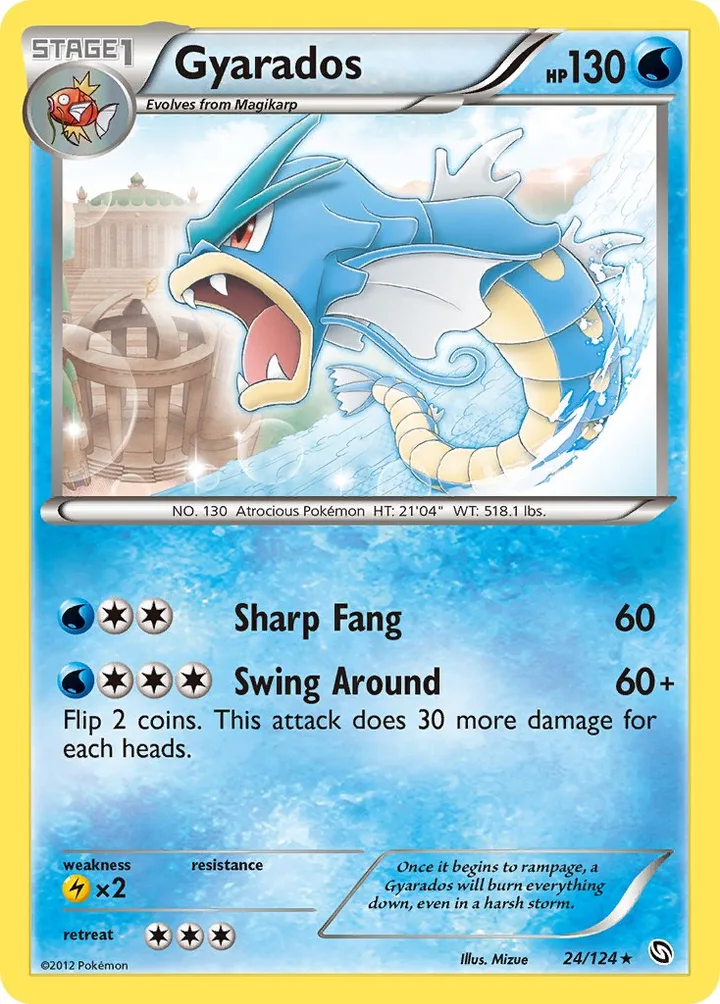 Gyarados, Dragons Exalted 24/124