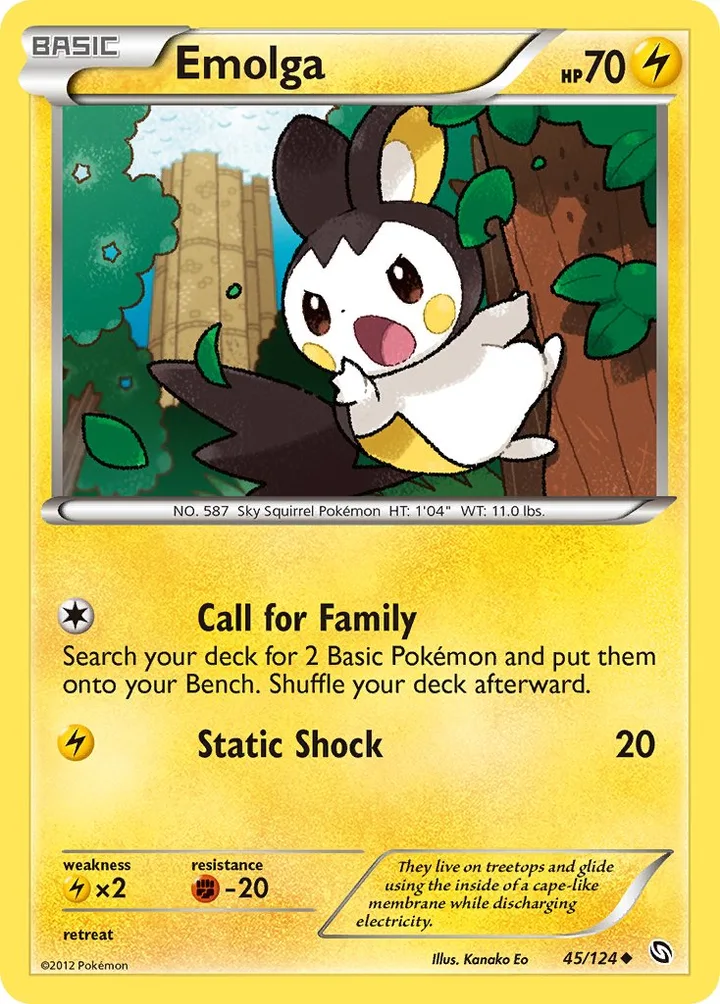 Emolga, Dragons Exalted 45/124