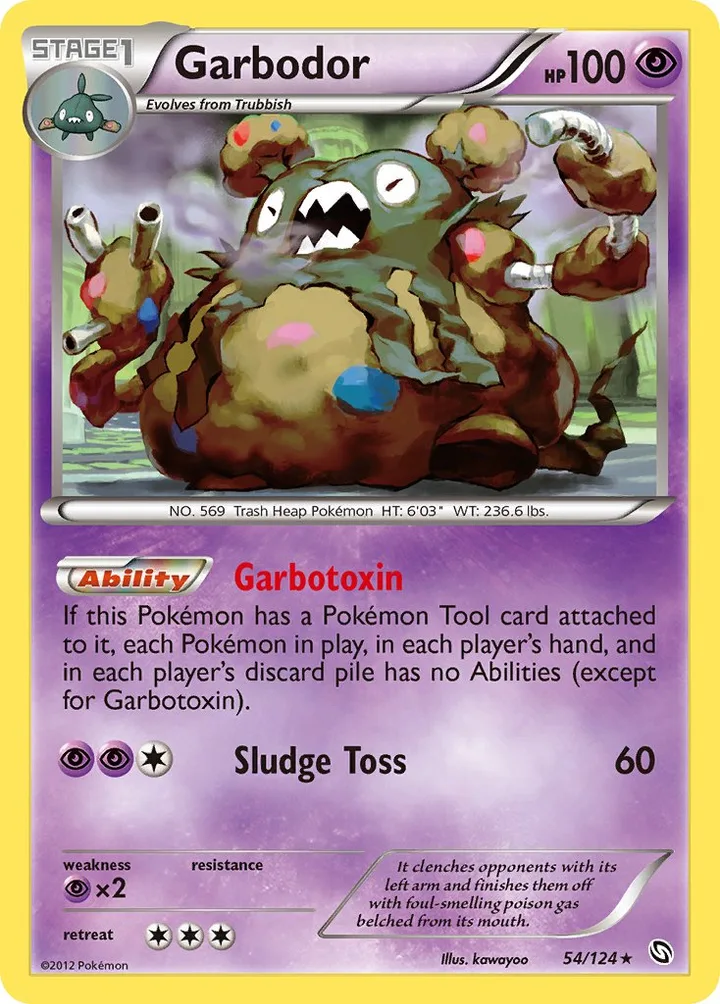 Garbodor, Dragons Exalted 54/124