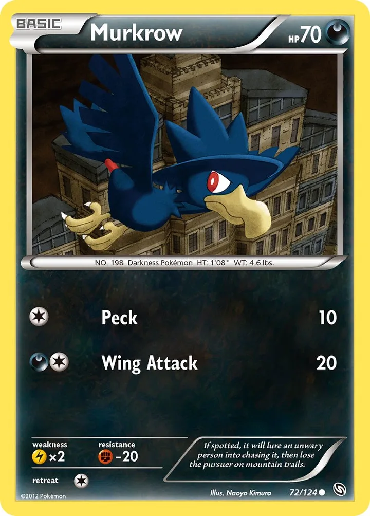 Murkrow, Dragons Exalted 72/124