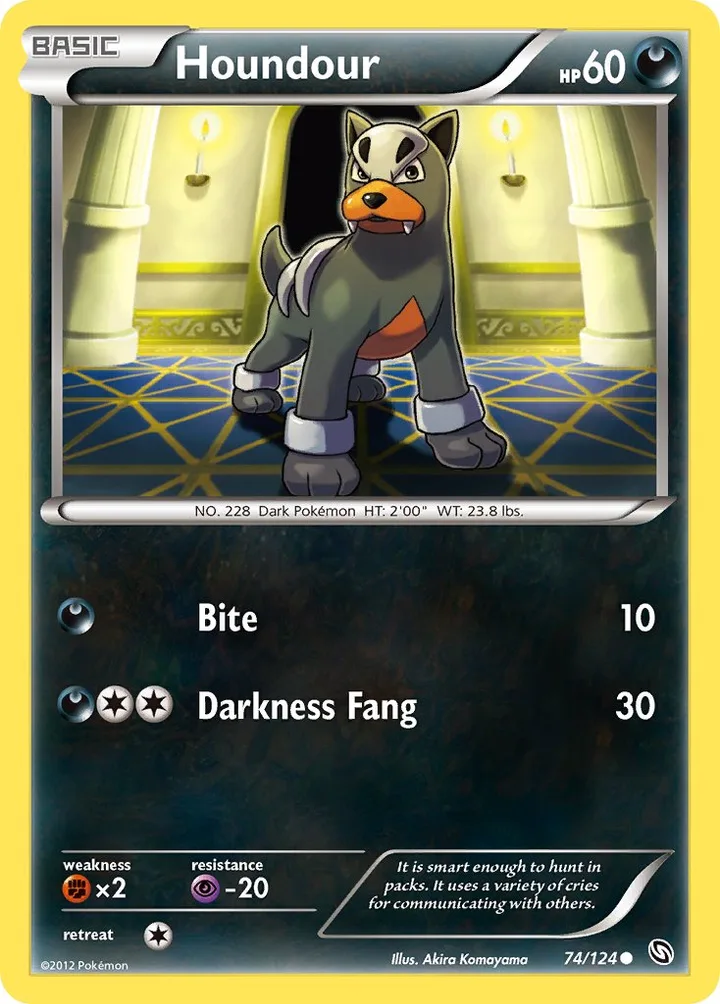 Houndour, Dragons Exalted 74/124