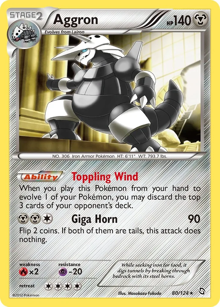Aggron, Dragons Exalted 80/124