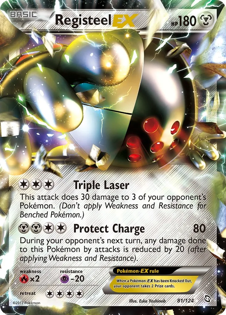 Registeel-EX, Dragons Exalted 81/124