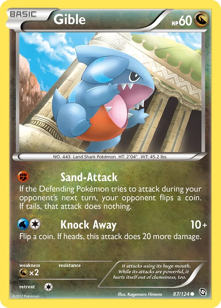 Gible, Dragons Exalted 87/124