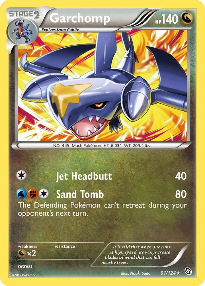 Garchomp, Dragons Exalted 91/124