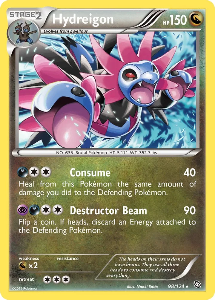 Hydreigon, Dragons Exalted 98/124