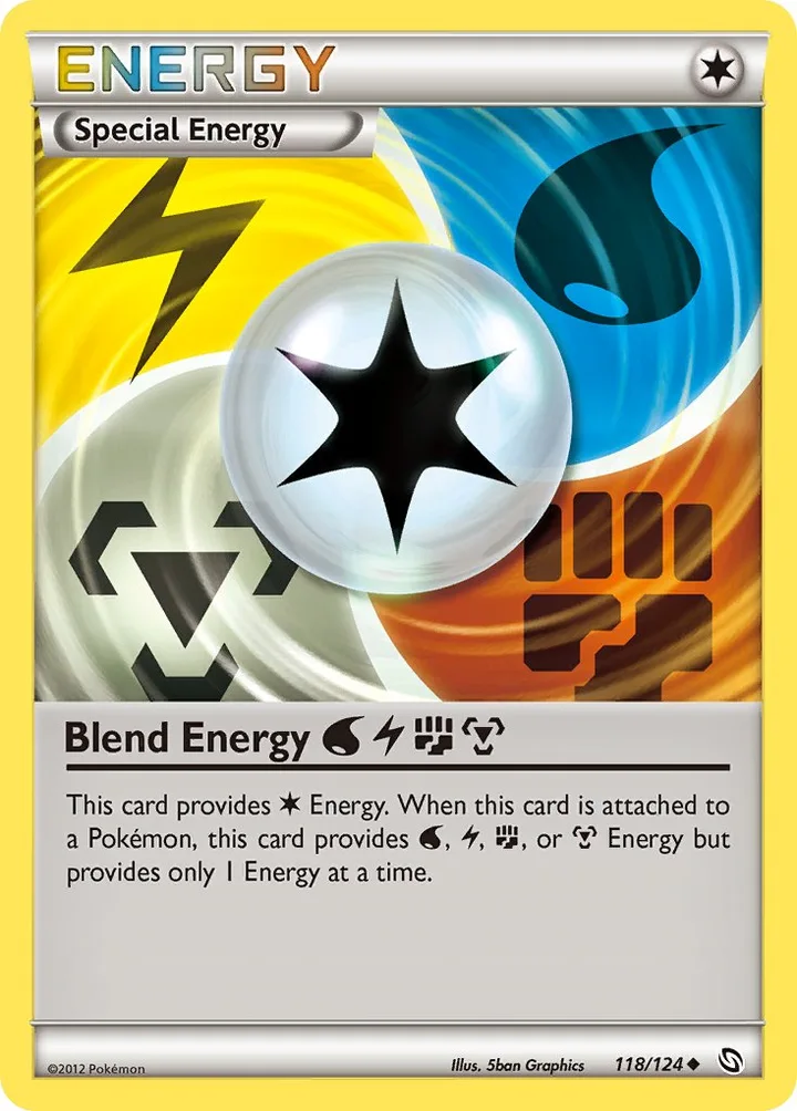 Blend Energy Water Lightning Fighting Metal, Dragons Exalted 118/124