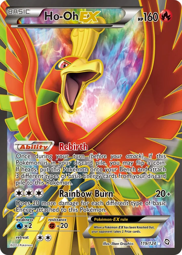 Ho-Oh-EX, Dragons Exalted 119/124