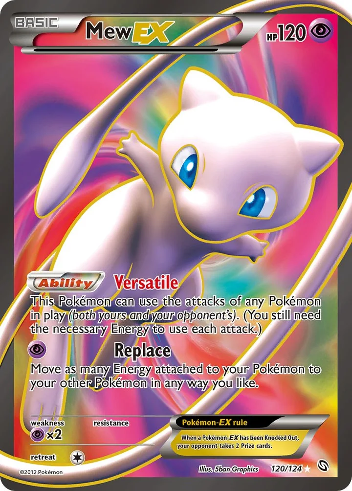 Mew-EX, Dragons Exalted 120/124