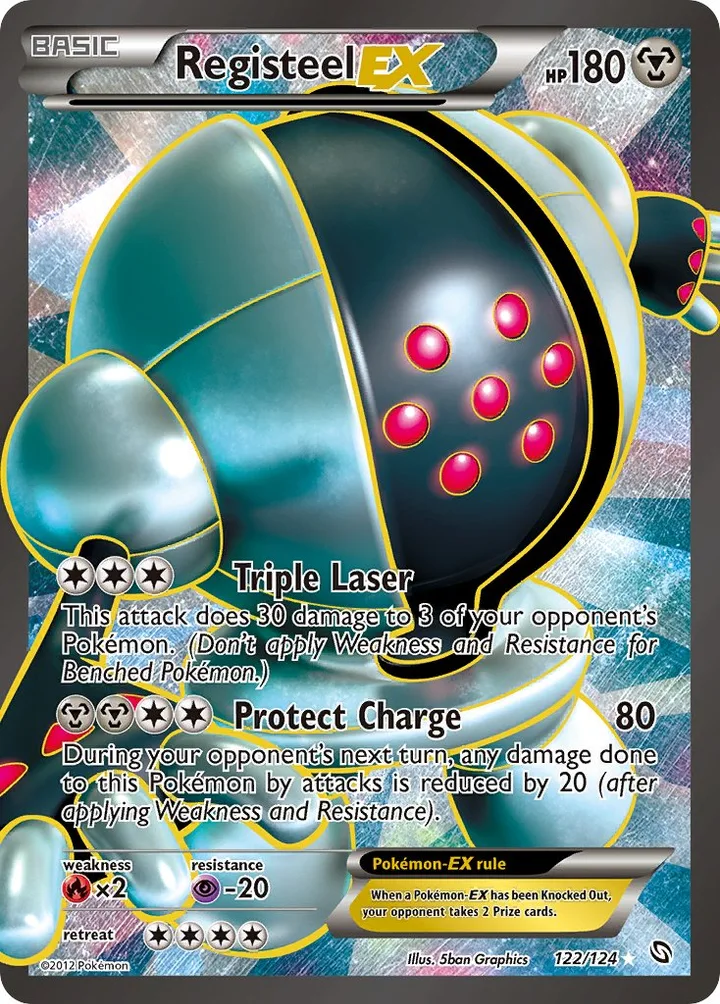 Registeel-EX, Dragons Exalted 122/124