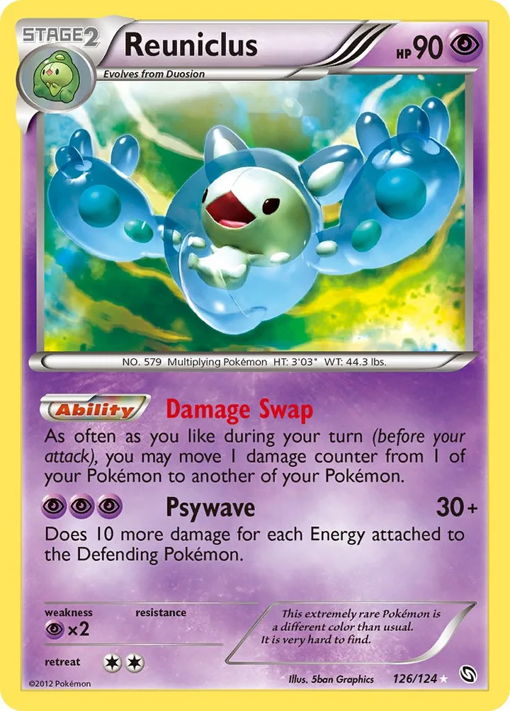 Reuniclus, Dragons Exalted 126/124