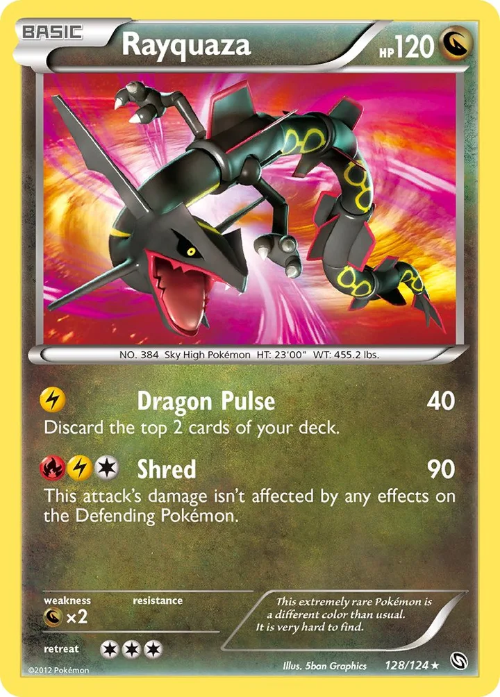 Rayquaza, Dragons Exalted 128/124