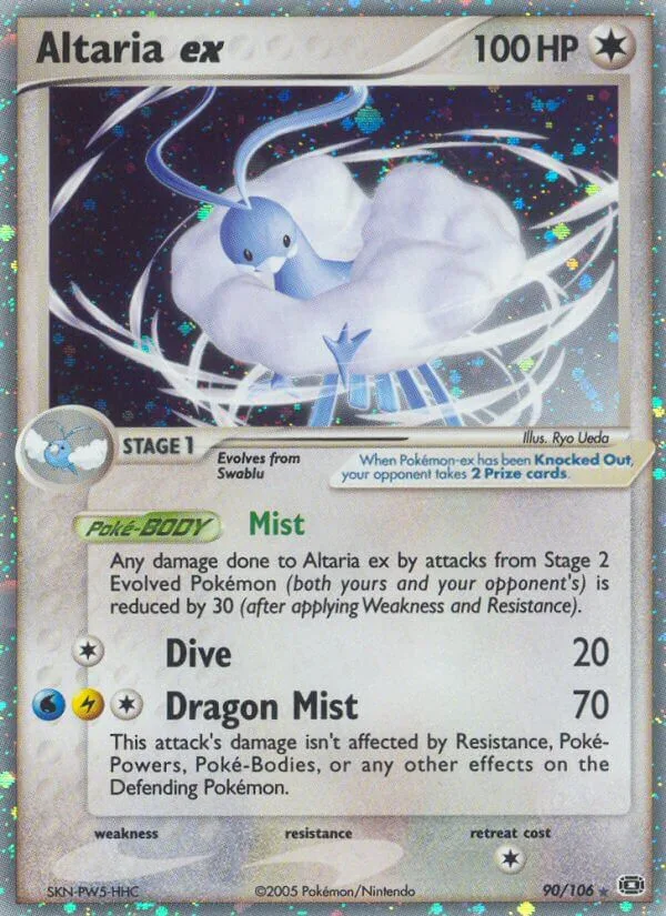Altaria ex, Emerald 90/106