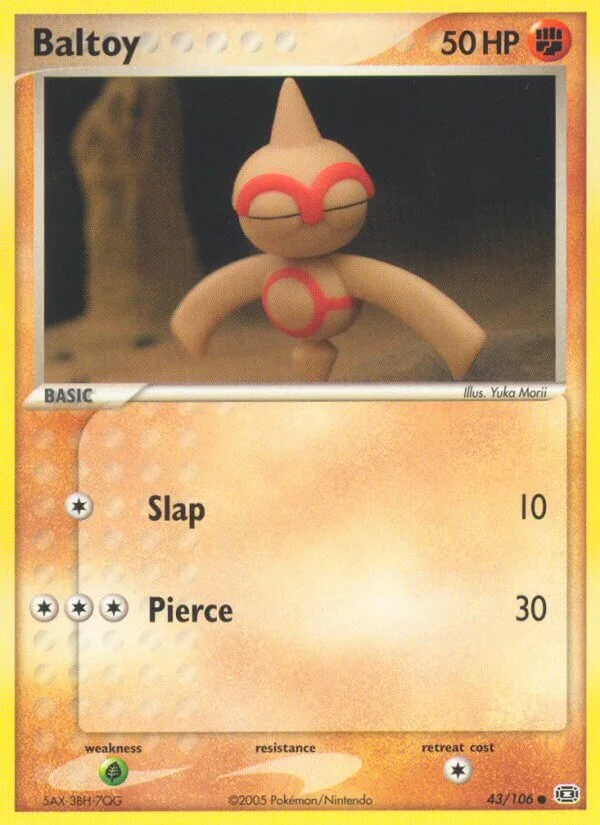 Baltoy, Emerald 43/106