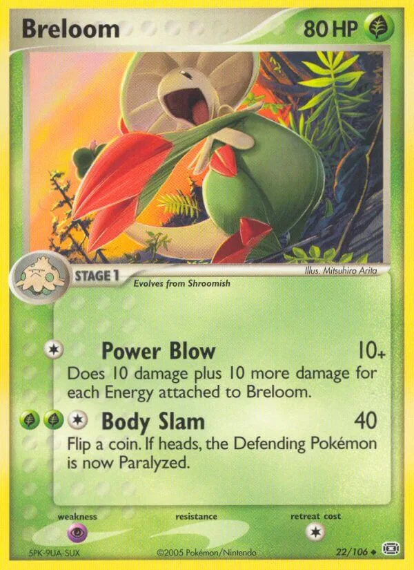 Breloom, Emerald 22/106