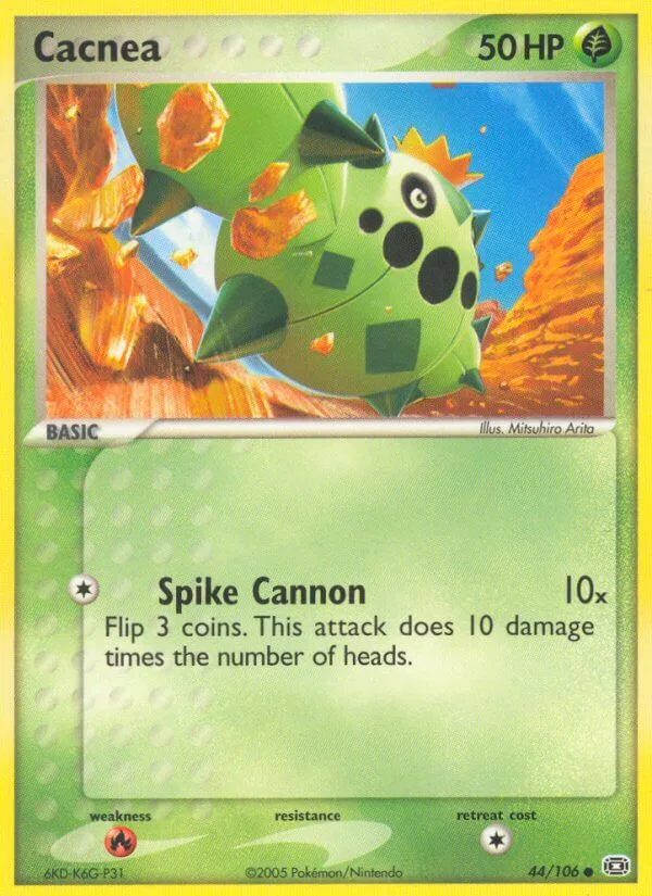 Cacnea, Emerald 44/106