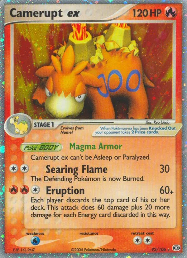 Camerupt ex, Emerald 92/106