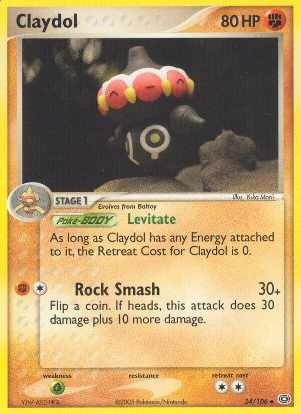 Claydol, Emerald 24/106
