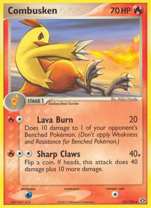 Combusken, Emerald 25/106