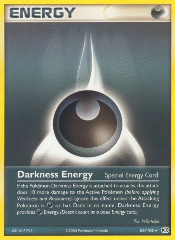 Darkness Energy, Emerald 86/106