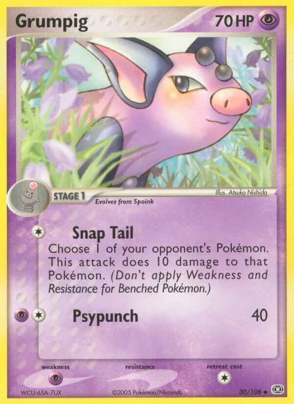 Grumpig, Emerald 30/106