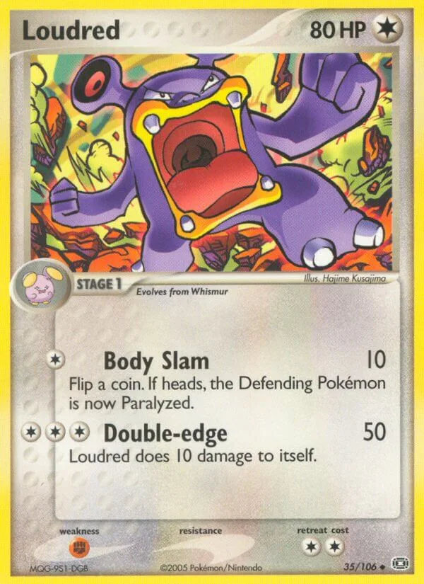 Loudred, Emerald 35/106