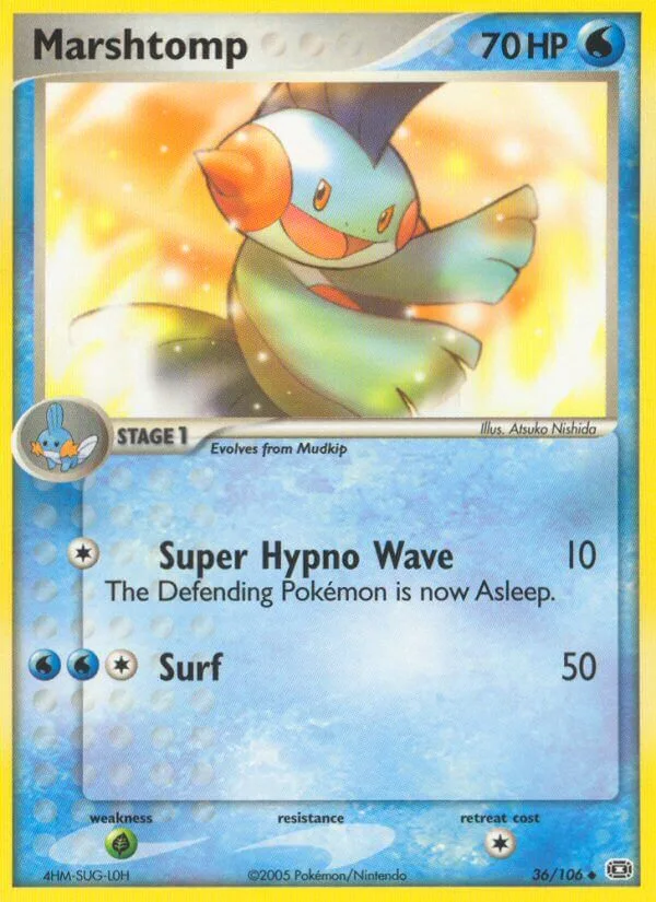 Marshtomp, Emerald 36/106