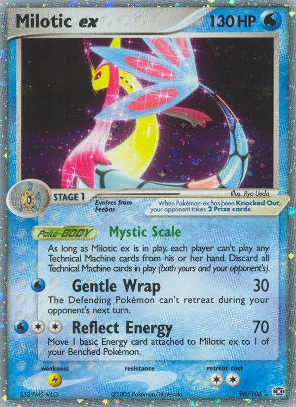 Milotic ex, Emerald 96/106