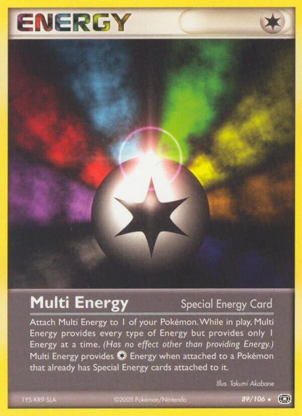 Multi Energy, Emerald 89/106
