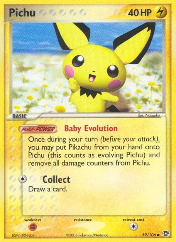 Pichu, Emerald 59/106