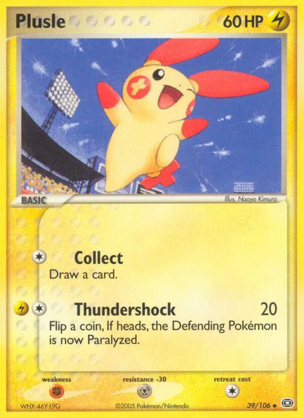 Plusle, Emerald 39/106