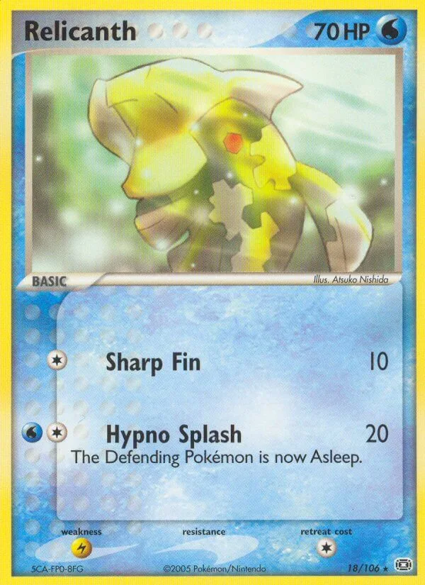 Relicanth, Emerald 18/106