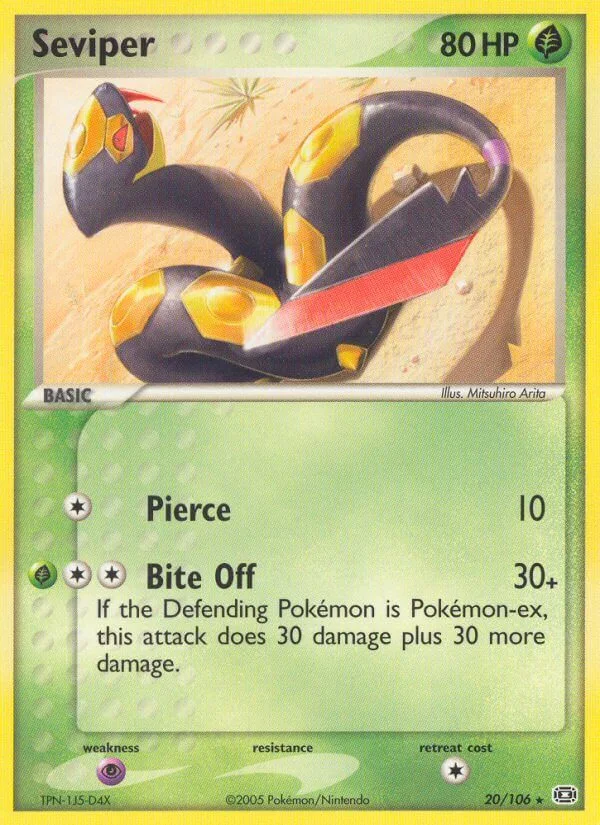 Seviper, Emerald 20/106
