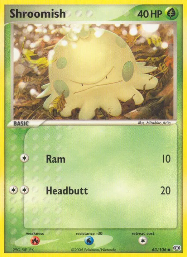 Shroomish, Emerald 63/106
