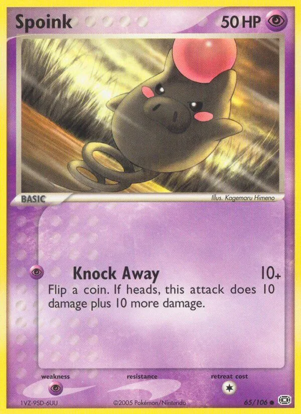 Spoink, Emerald 65/106