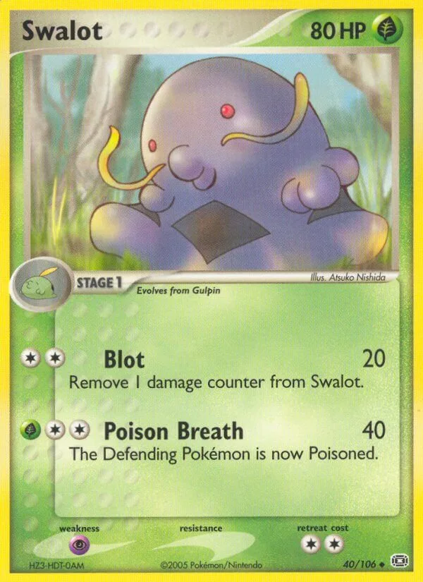 Swalot, Emerald 40/106