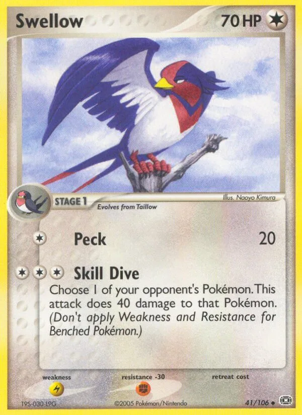 Swellow, Emerald 41/106