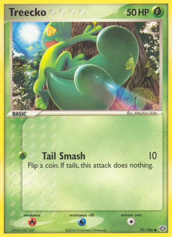 Treecko, Emerald 70/106
