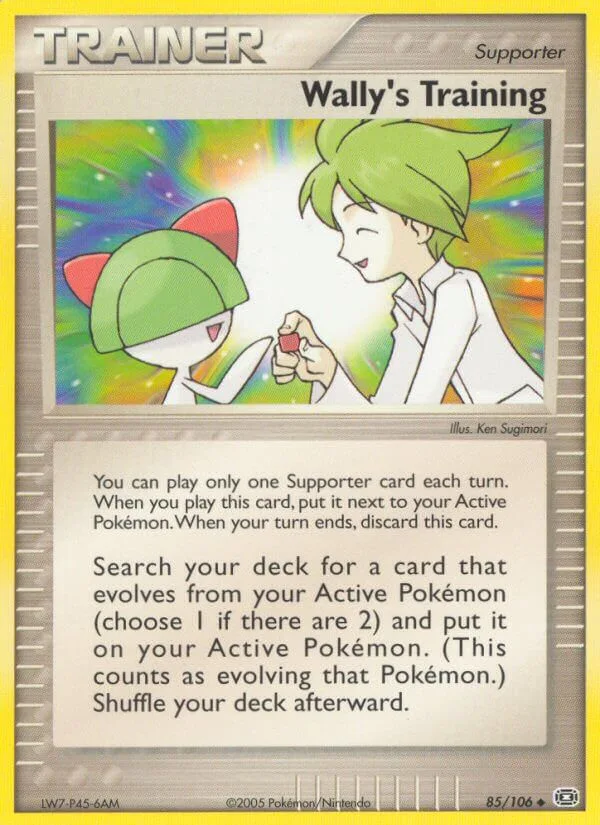 Wally’s Training, Emerald 85/106