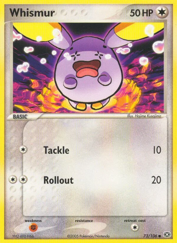 Whismur, Emerald 73/106