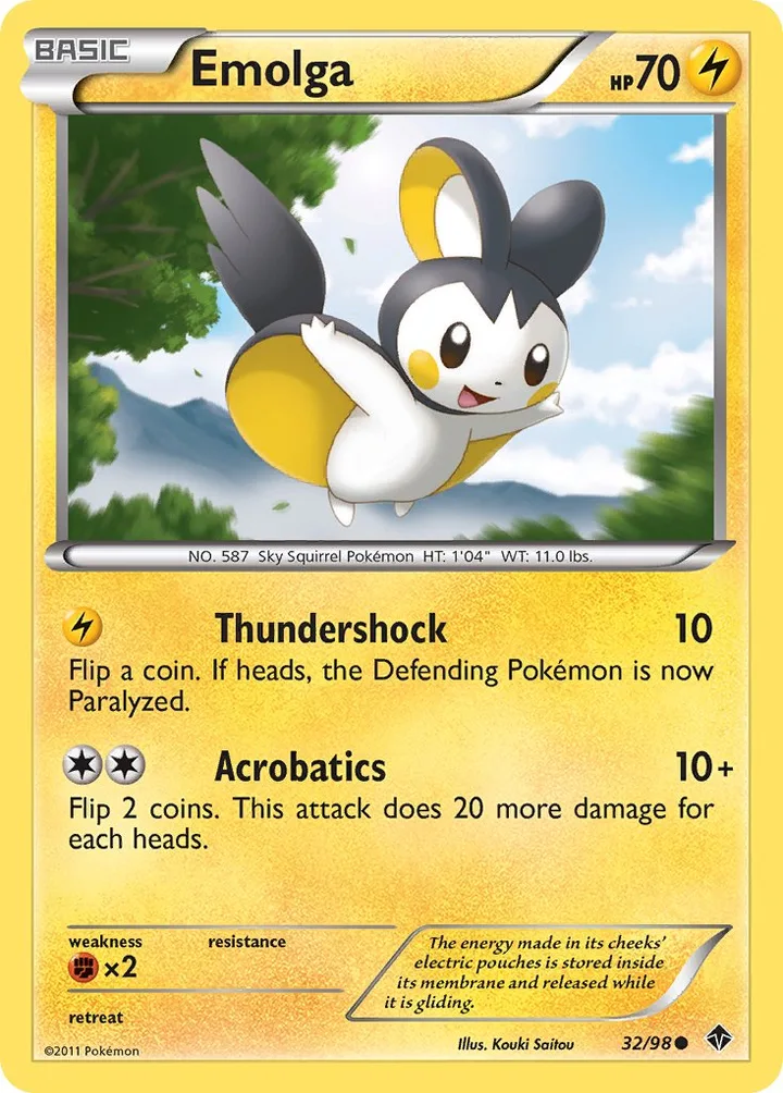 Emolga, Emerging Powers 32/98
