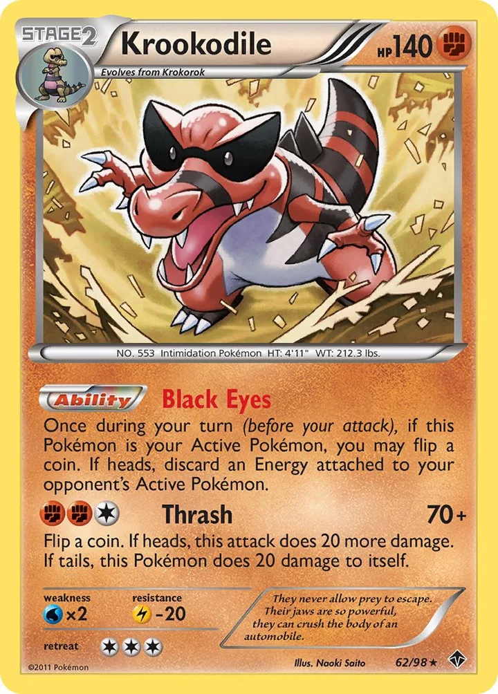 Krookodile, Emerging Powers 62/98