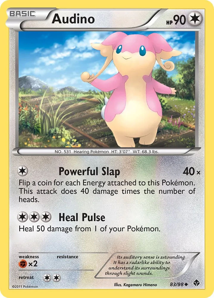 Audino, Emerging Powers 83/98