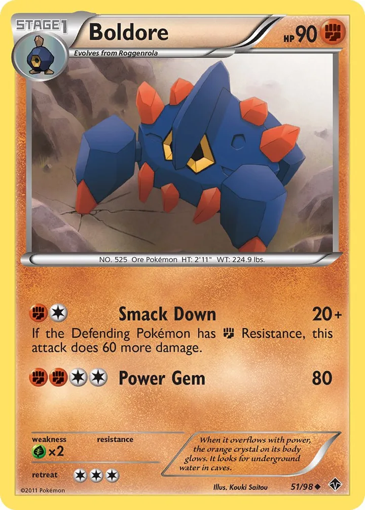 Boldore, Emerging Powers 51/98