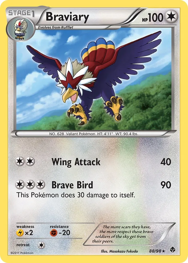 Braviary, Emerging Powers 88/98
