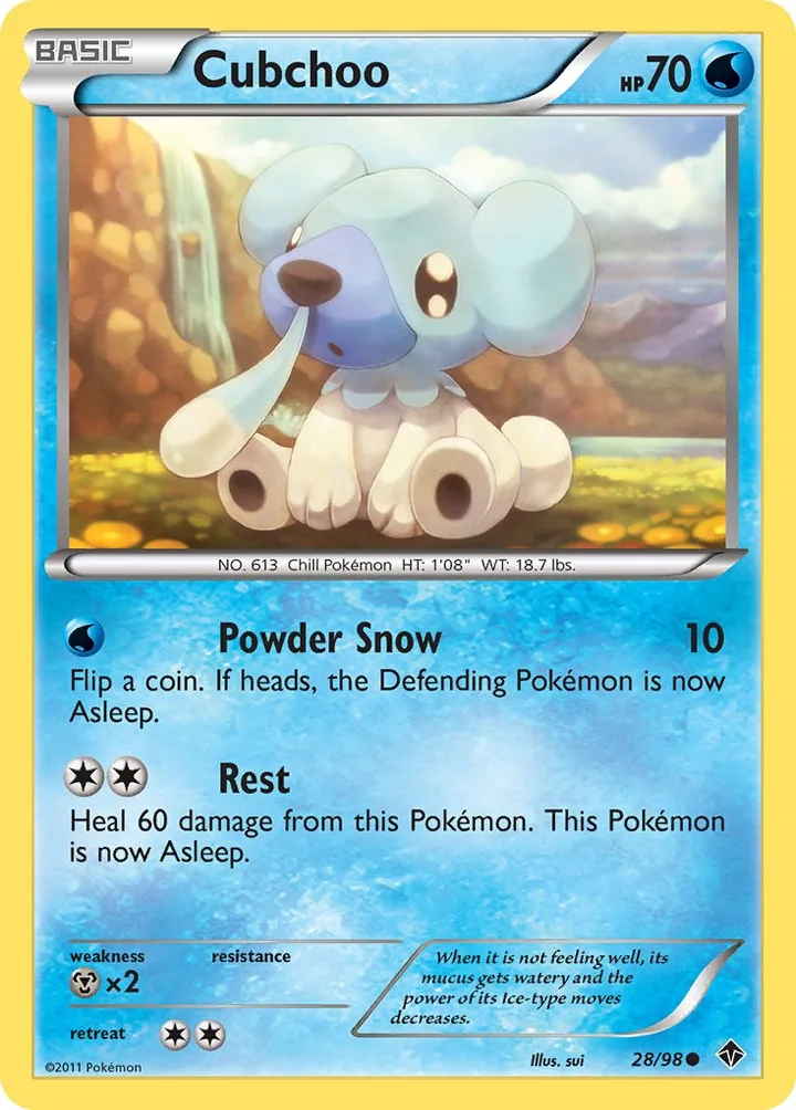 Cubchoo, Emerging Powers 28/98